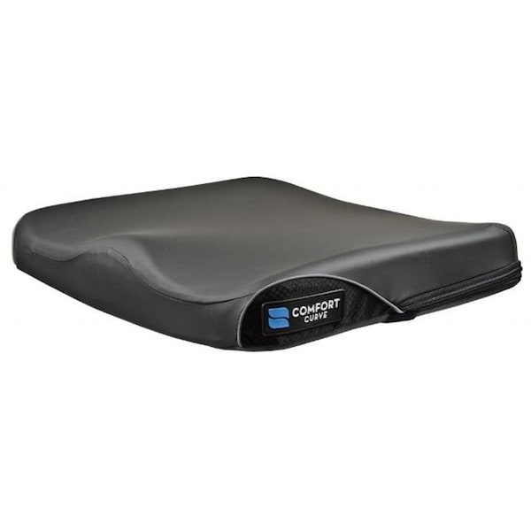 Ogallala Comfort Co Comfort Company CU-FV-1616 Curve Wheelchair Cushion with Comfort-Tek Cover CU-FV-1616 - main